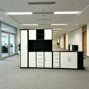 Modern 8-Door Modular Steel Combination Unit – Heavy-Duty Large Capacity Office & Home Storage Set
